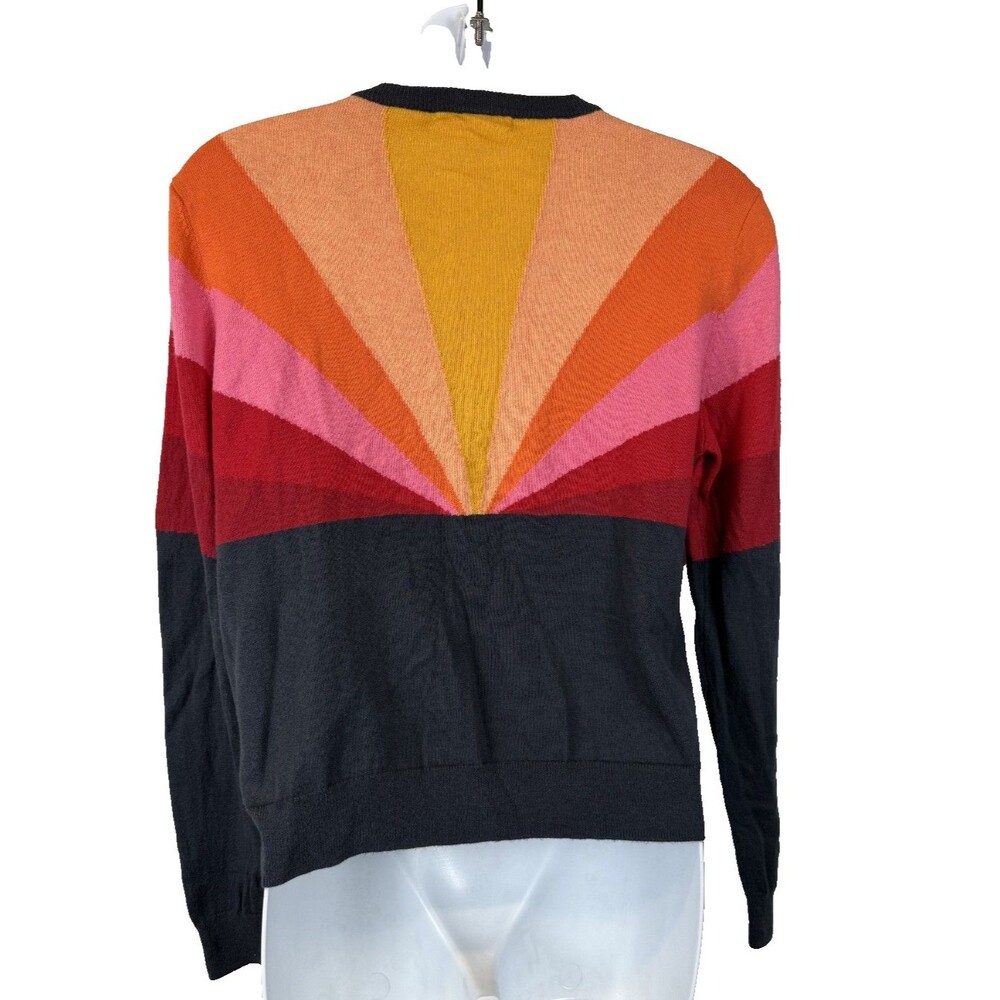 Marine Layer XS Sunset Icon Long Sleeve Crew Neck Sweater - Picture 5 of 9